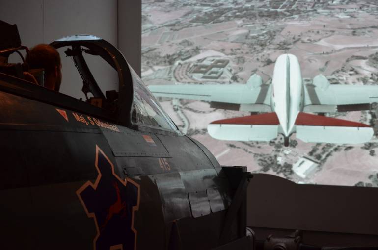 Buccaneer flight simulator